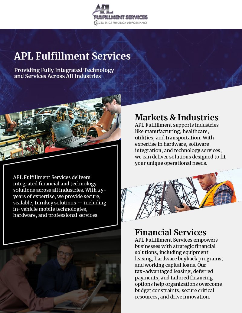 APL Fulfillment Brochure